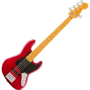 Strunný nástroj Fender American Ultra II Jazz Bass V MN Sinister Red 5-strunná baskytara