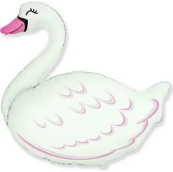 Balónek Foliový balonek Labuť 75 x 85 cm