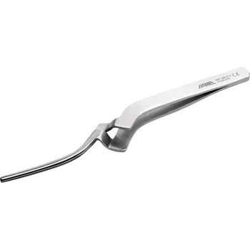 Péče o řasy a obočí Upínací pinzeta Hanel zahnutá