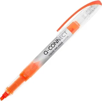 Zvýrazňovač Zvýrazňovač Q-Connect Highlighter, oranžový