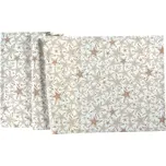 Sander Ubrus Stelle s motivem hvězd, 130 x 170 cm, ecru / copper 885113-33