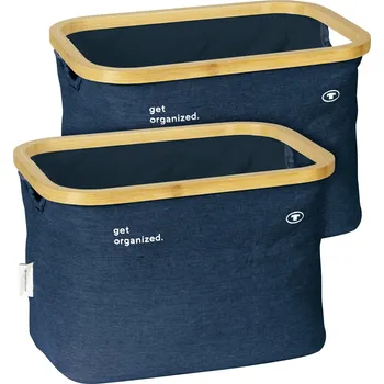 Koš na prádlo Wenko Skládací koše na úschovu TOM TAILOR, 2 ks.