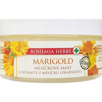 Bylinná léčivá mast Měsíčková mast 100 ml s extrakty z měsíčku lékařského