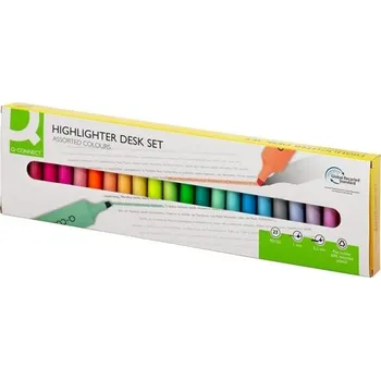 Zvýrazňovač Q-connect Zvýrazňovač Q-Connect, sada 23 barev