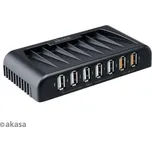 AKASA USB hub 2.0 Connect 7 FC