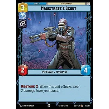 Sběratelská karetní hra Magistrate's Scout 032/264 - Legends of the Force Typ karty: Foil