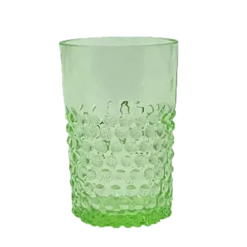 Sklenice Sklenice 0,2l - Hobnail – Ananas – uranová zeleň | 101030