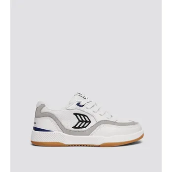 Pánské tenisky UBA PRO Off-White Suede and Smoke White Mesh Black Logo Sneaker