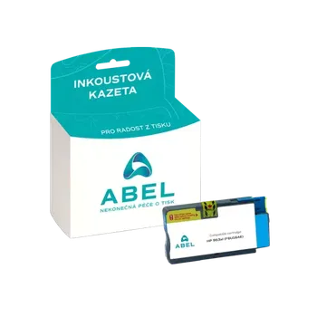 Náplň ABEL No.953XL, F6U16AE azurová pro tiskárny HP (1 600 stran)