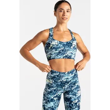 Dare2b Dámský sportovní top Swift III Sports Bra DWU412 mist dash print Velikost: M