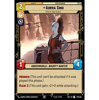 Sběratelská karetní hra Aurra Sing 179/264 - Legends of the Force Typ karty: Foil