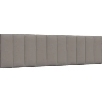 Polštář vidaXL Polštář na čelo postele Hanko 180 cm textil [4019179] Barva: taupe