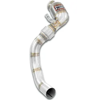 Katalyzátor Turbo downpipe kit + metalický katalyzátor levý (pro použití s originálním cat-back výfukovým systémem) Supersprint 525241