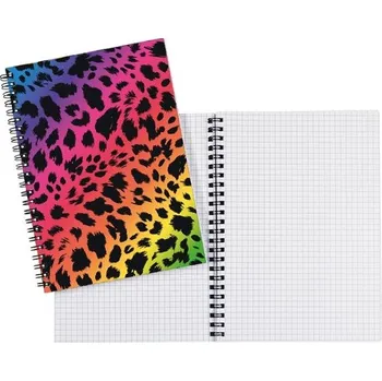 Blok Blok Donau Neon Safari,A5,čtverečkovaný,mix motivů