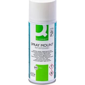 Průmyslové lepidlo Lepidlo ve spreji Q-Connect aerosolové, 400 ml