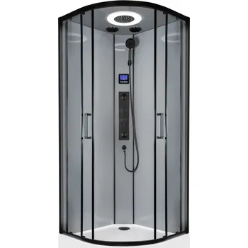 Sprchový box NIKIDO - K Sprchový box ORION black 90x90x223