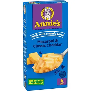 Annie's Mac & Cheese instantní těstoviny s čedarovou omáčkou 170 g
