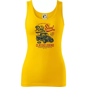 Dámské oblečení The Real Steel - Dámské tílko - L ( Žlutá )