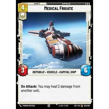 Sběratelská karetní hra Medical Frigate 250/264 - Legends of the Force Typ karty: Foil