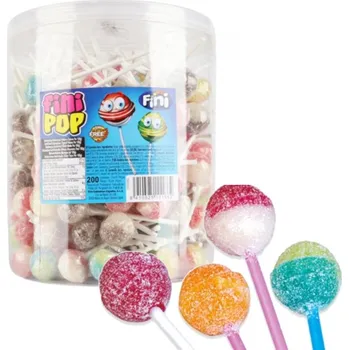 Bonbon Fini Pop balené kyselé lízátka 8g (200 ks)