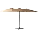 Rojaplast Slunečník DOUBLE ZWU-307 béžová