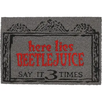 rohožka BEETLEJUICE - HERE LIES BEETLEJUICE