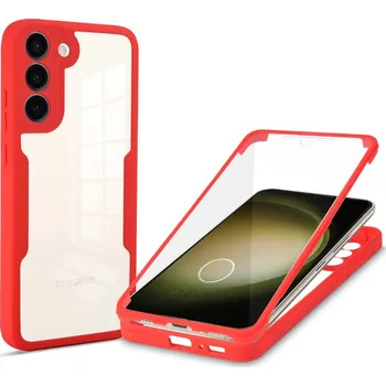 Pouzdro na mobilní telefon JP Defense colorful obal, Samsung Galaxy S25, červený