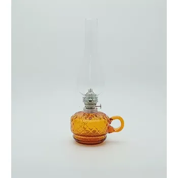 Petrolejová lampa Petrolejová lampa Monika - Káro - amber | 96175