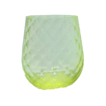 Sklenice Sklenice 0,3l - Káro - uranová žluť | 101184