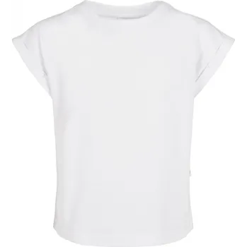 Dívčí tílko Urban Classics Dívčí oversize tričko se spadlými rameny Barva: Bílá, Velikost: 158/164