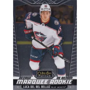 Karetní hra insert RC karta LUCA DEL BEL BELLUZ 24-25 OPC Platinum Marquee Rookie číslo 231