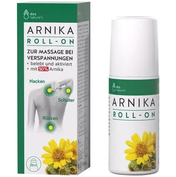 Doplněk stravy Bylinné kapky s.r.o. Arnika roll-on 50 ml - namožené svaly, záněty