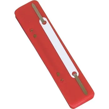 Kancelářské potřeby Úchytky do rychlovazače Donau - červené, 25 ks