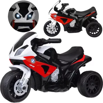 Dětské elektrovozidlo JOKOMISIADA Elektrická motorka BMW červená