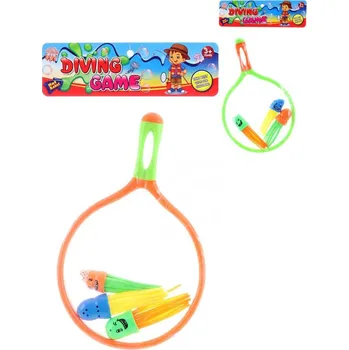 Hra Chobotničky set 3ks se síťkou na potápění a lovení do vody 2 barvy