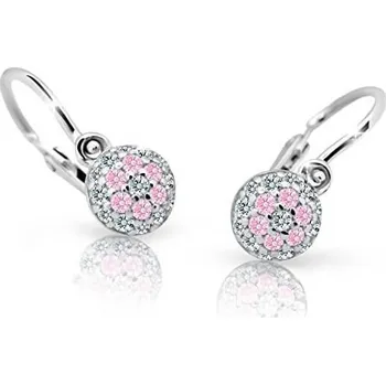 Náušnice Cutie Kids Jewellery C2150-10-20-X-2 růžové