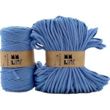 Příze MMboutique bavlněná šňůra 6mm Azure blue Varianta návinu: Přadeno