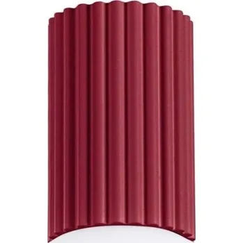 Koupelnové svítidlo Sollux SL.1748 - Koupelnové stropní svítidlo HALO 1xG9/8W/230V IP44 červená