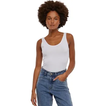 Urban Classics Dámské strečové body tílko 180 g/m Barva: Bílá, Velikost: XS