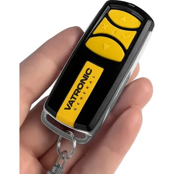 NOVOFERM MAX-802 - Luxusní kovový 4 kanálový dálkový ovladač VATRONIC