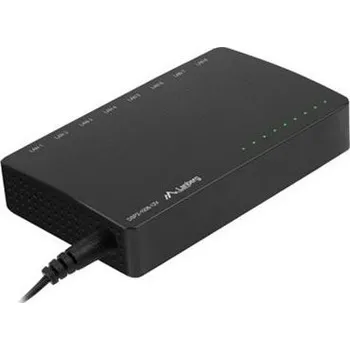 Switch LANBERG SWITCH DSP2-1008-12V 8X 1GB/S UNMANAGED GIGABIT ETHERNET DESKTOP 12V DSP2-1008-12V