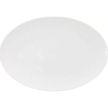 Talíř Mělký talíř Bauscher Smart délka 32,8 cm, dekor Stripes