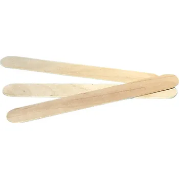 Dřevěné špachtle 15cm, 100ks