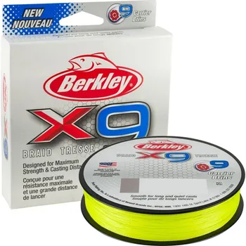 BERKLEY Šňůra X9 Flame Green 150m 0,20mm (BERKLEY Šňůra X9 Flame Green 150m 0,20mm)