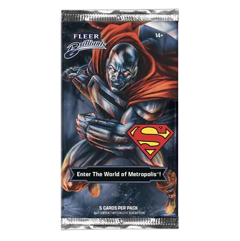 Sběratelský sportovní předmět 2025 Upper Deck Fleer Brilliants Superman Mega Box Balíček