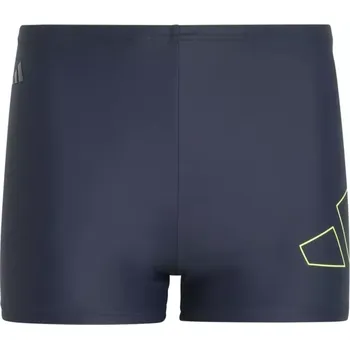 Dívčí plavky Plavecké šortky adidas Performance Big Bars Swim Jr IT2693 128CM