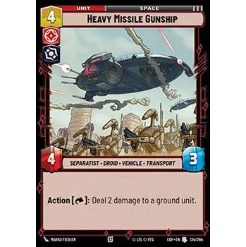 Karetní hra Heavy Missile Gunship 134/264 - Legends of the Force Typ karty: Foil
