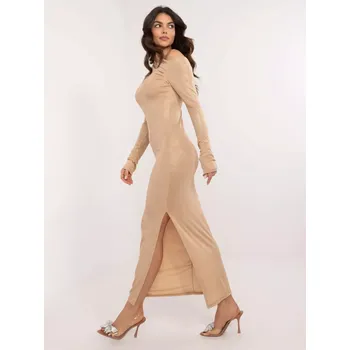 Dámské šaty Dámské šaty DHJ SK 20093.17 Camel béžová - FPrice camel one size