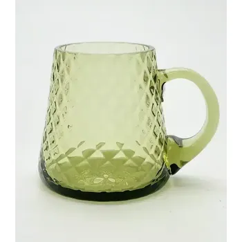 přísavka na sklo Půllitr-karo-lesní zelená | 100368