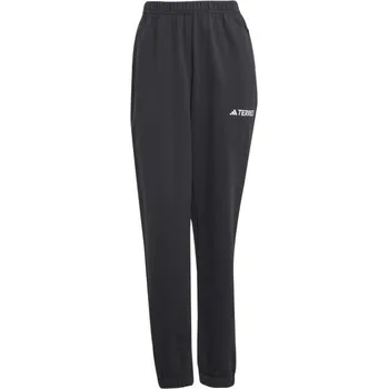 Dámské kalhoty Dámské outdoorové kalhoty adidas W MULTI TERREX KNIT PANTS XL Černá, Bílá